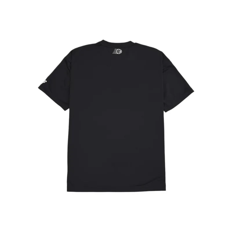 New Balance Graphic Short Sleeve Top T Shirt Men's Black-1