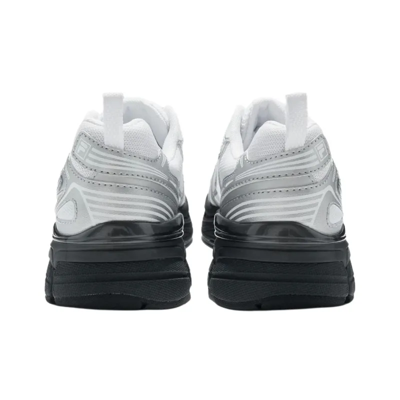 FILA Anti Slip Wear Resistant Low Top Casual Running Shoes Unisex White-4