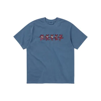 Thisisneverthat X Grateful Dead T Shirts Unisex Gray Blue