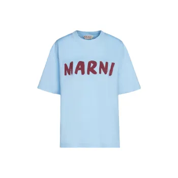 MARNI T-Shirts Women's Light Blue