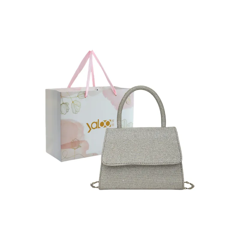 Yalu PU Handbag Unisex Black/Gold/Silver/Pink-10