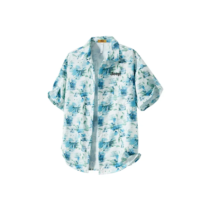 Jeep Shirt Unisex Sicilian Blue-0