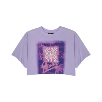 Maje Crop Tops Women's Light Purple