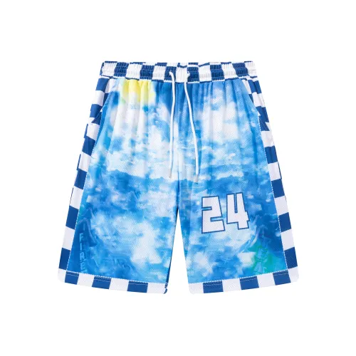 TEEN two-tone fabric shorts