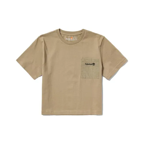 Timberland Crop Tops Women's Liquorice Yellow
