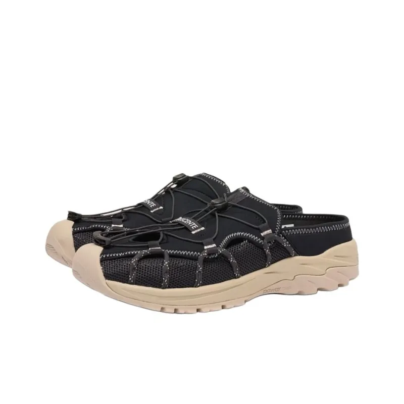 DESCENTE URBAN OUTDOOR Anti Slip Wear Resistant Low Top Casual Shoes Unisex Black-1