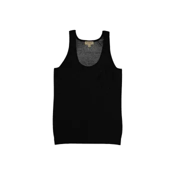 Burberry Tank Tops Women's Black