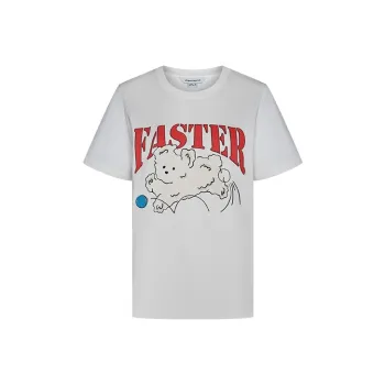 URBAN REVIVO T Shirt Women's Raw White