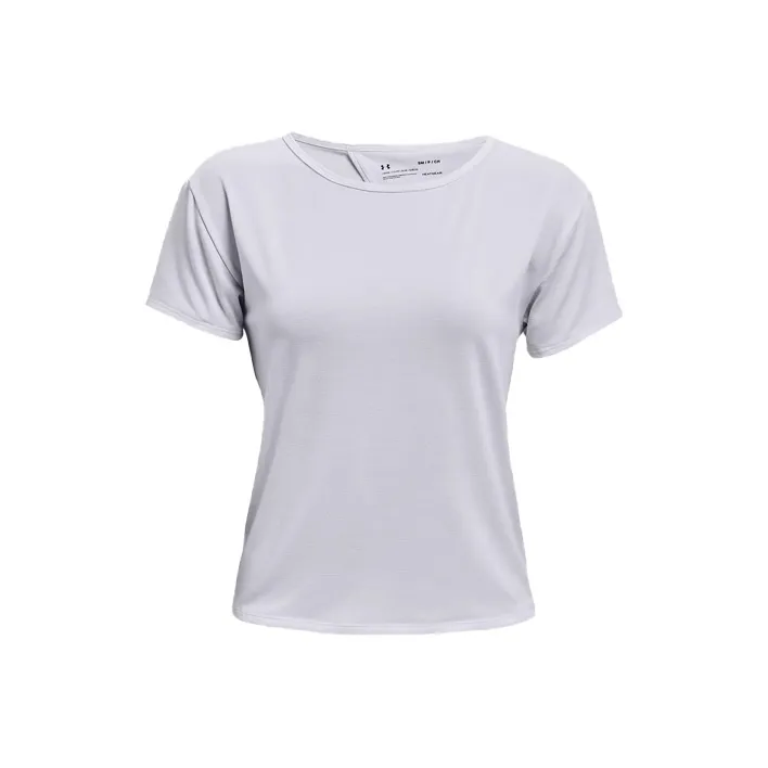 Under Armour Drop Shoulder Sleeve T Shirt Women's White-0