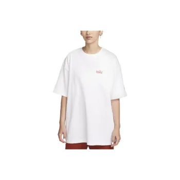 Nike Drop Shoulder Sleeve T Shirt Women's White