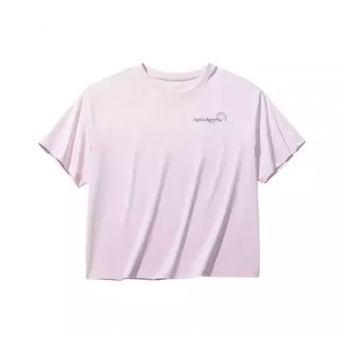 Anta Sports Lifestyle Collection Lifestyle Collection T Shirt Women's Shaved Ice Pink