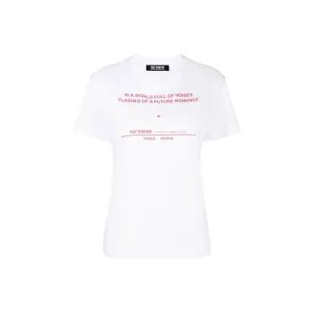 RAF SIMONS T-Shirts Women's White
