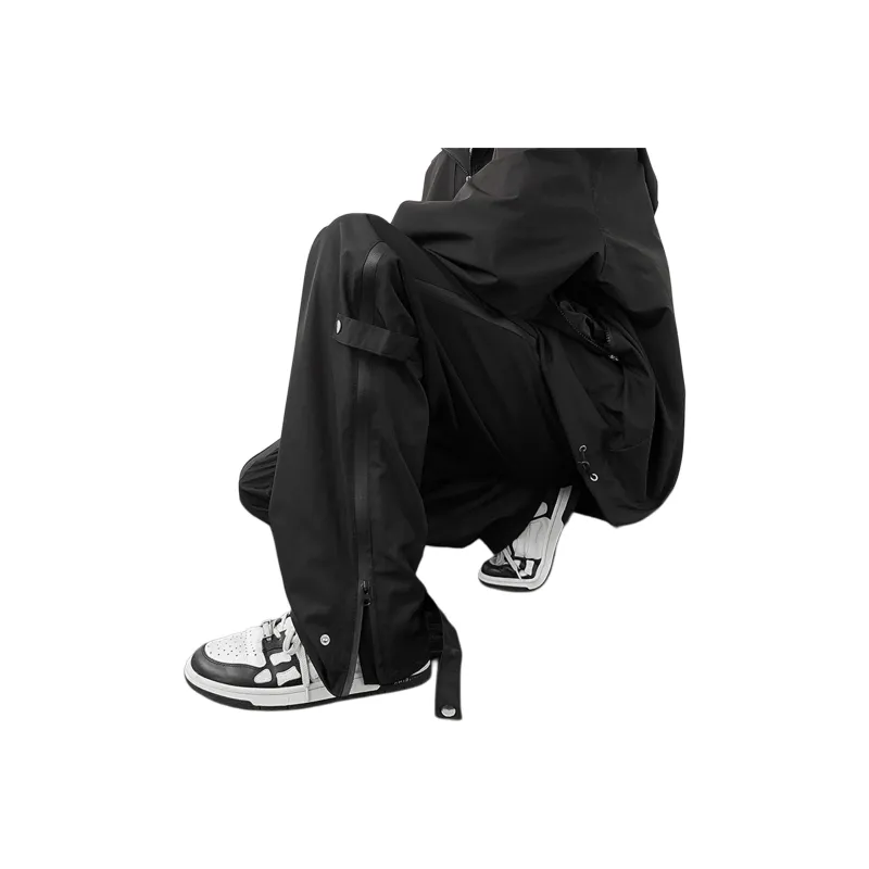 FA2LO Casual Pants Unisex Black-0