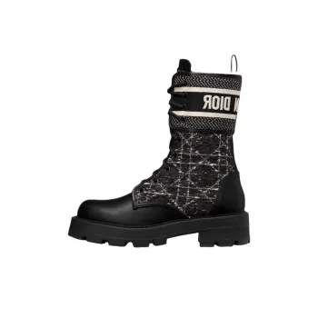 DIOR D Major Ankle Boots Women's Black