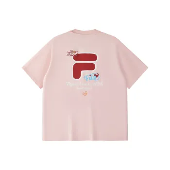 FILA FUSION FOB Series T Shirt Unisex Enchanted Pastel Pink
