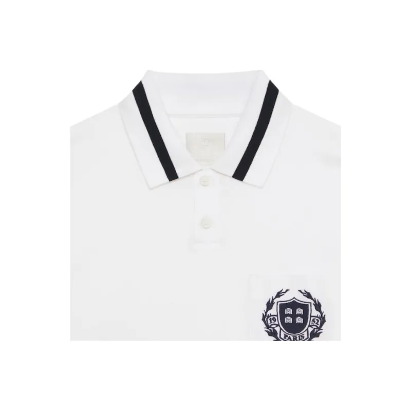 Givenchy Logo Embroidered Polo Shirt-4