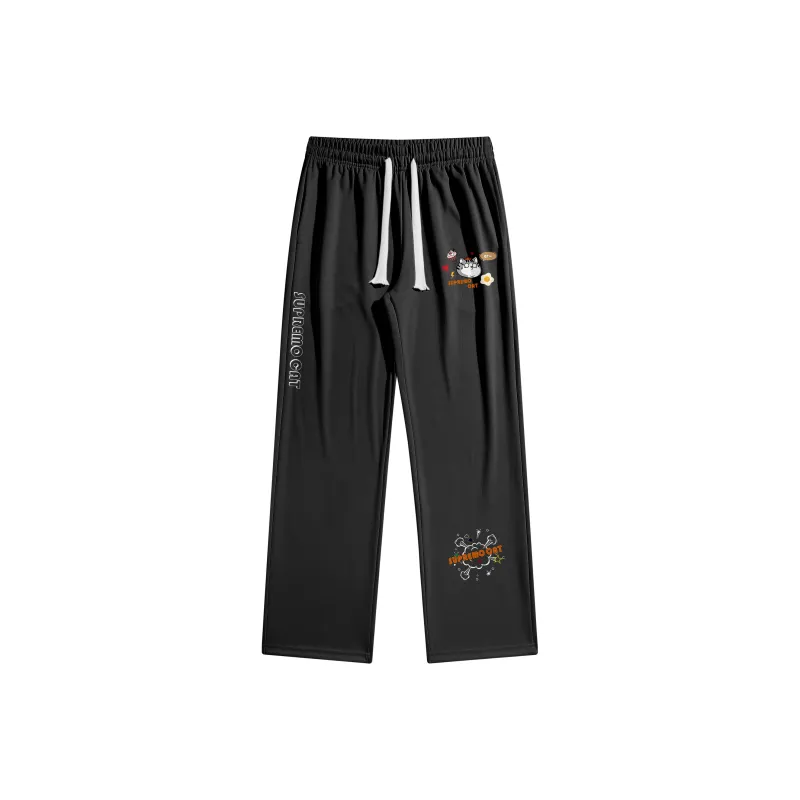 Supremo Cat Casual Pants Unisex-0