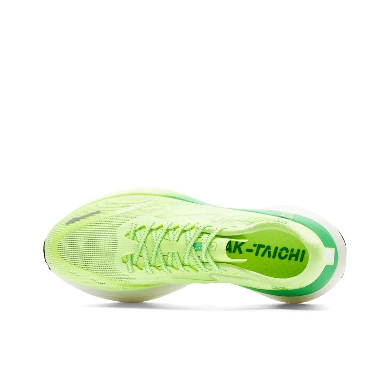 PEAK Abrasion Resistant Rebound Cushioning Low Top Running Shoes Men's Neon Green-3