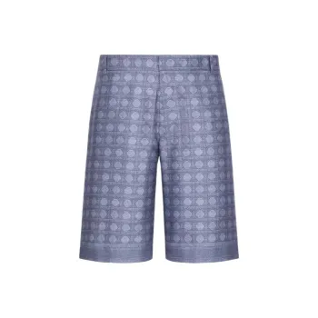 DIOR SS24 Casual Shorts Men's Blue