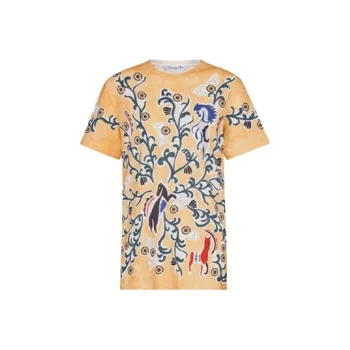 DIOR T Shirts Women's Yellow