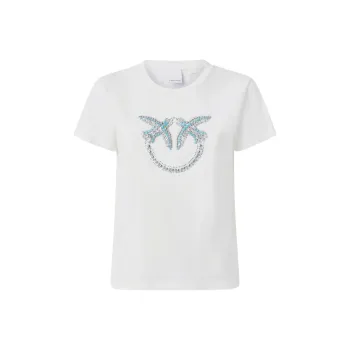 PINKO Love Birds T shirt