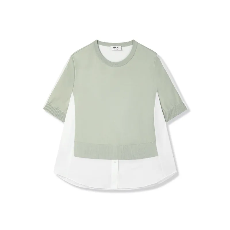 FILA EMERALD T Shirt Women's Grisaille Gray-0