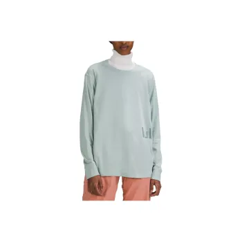 Lululemon All Yours Drop Shoulder Sleeve T-Shirt Women's Silver Blue