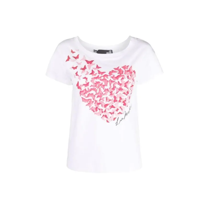 LOVE MOSCHINO T Shirts Women's White-0