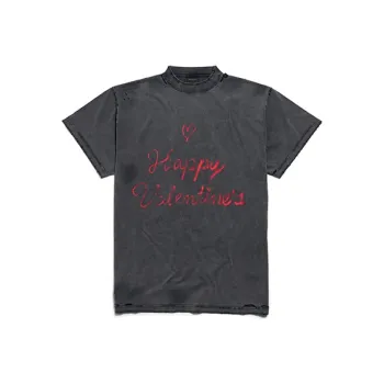 Balenciaga SS25 Regular T Shirt Women's Gray Regular Fit