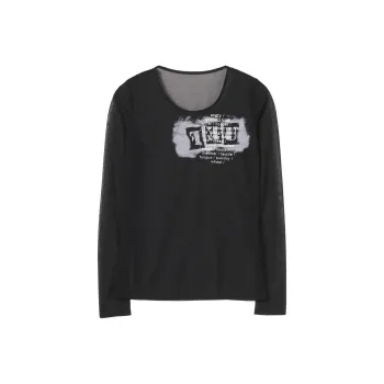 Yohji Yamamoto T Shirt Women's Black