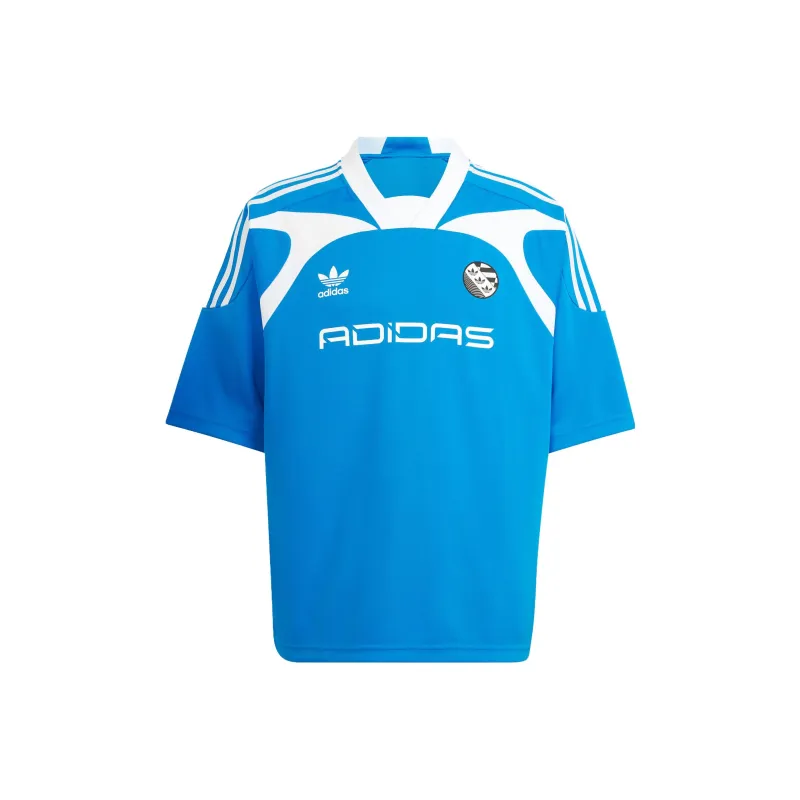 Adidas Originals ADILENIUM Soccer Jersey Men's Blue-0
