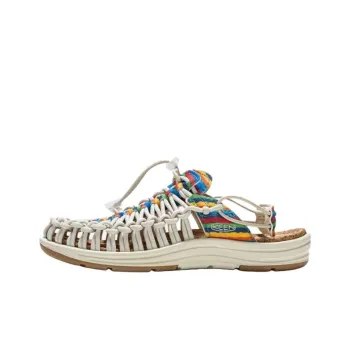 SEとSHENGきるをZUOるFU x KEEN UNEEK 2 Slip Resistant River Trekking Shoes Unisex White Brown