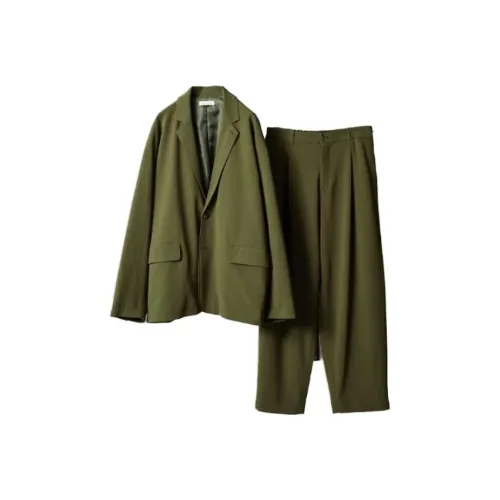 FREAK'S STORE Business Suits Men Green