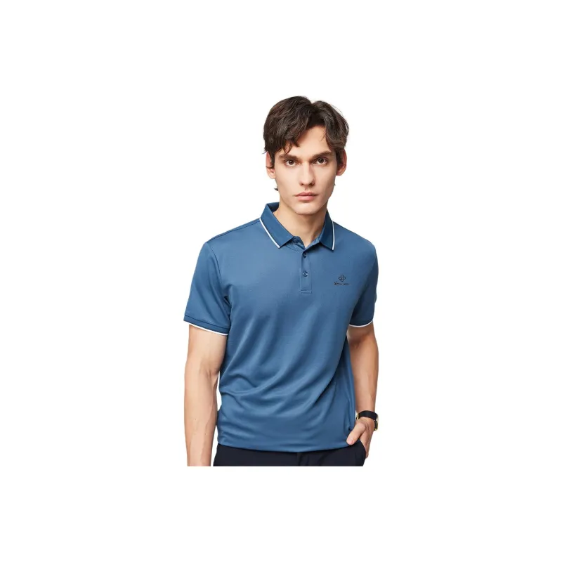 Red bean Polo Shirts Men-0