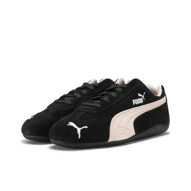 PUMA Speedcat Collection Anti Slip Wear Resistant Low Top Casual Shoes Unisex Black Pink-3