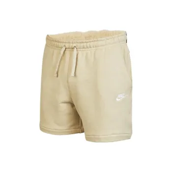Nike Club Men's Retro Embroidered Sport Shorts Off White