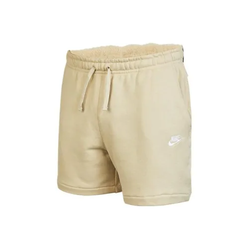 Nike Club Men's Retro Embroidered Sport Shorts Off White