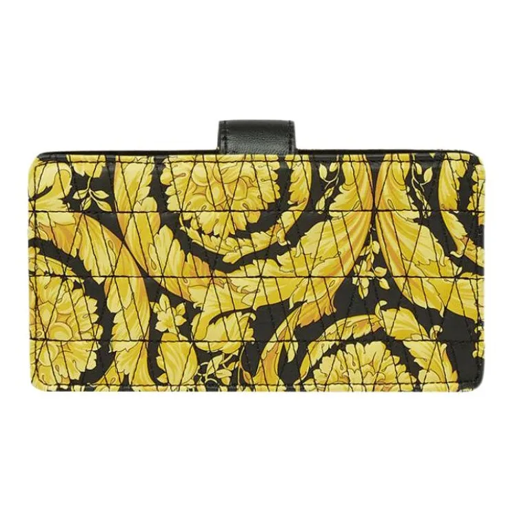 VERSACE Virtus Sheepskin One Shoulder Crossbody Clutches Regular Women's Yellow-1