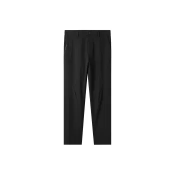 HLA Ankle Length Soft Casual Pants Men's Black 62
