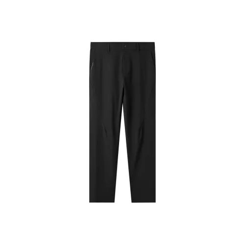 HLA Ankle Length Soft Casual Pants Men's Black 62