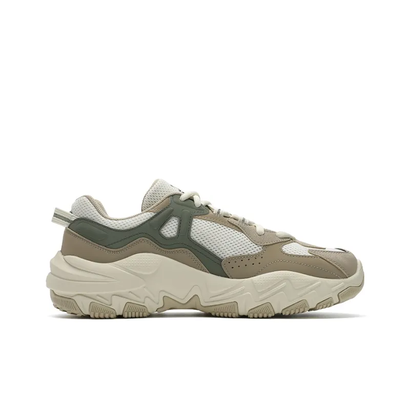FILA Ravagement 2 S Raider 2S Anti Slip Wear Resistant Low Top Chunky Sneakers Men's White Gray-1