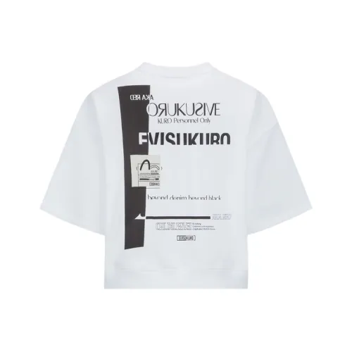 EVISU Crop Tops Women's White