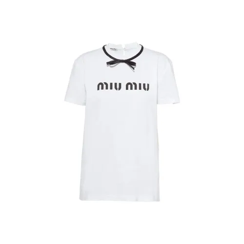 MIU MIU T-Shirts Women's White