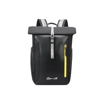BOPAI Fabric Backpack Regular Men's Black