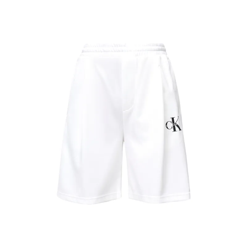 CALVIN KLEIN Casual Shorts Men's White-0
