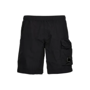 C.P.Company Lens Detailed Elasticated Waistband Swim Shorts