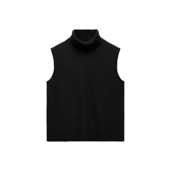 ZARA Tank Tops Women's Black