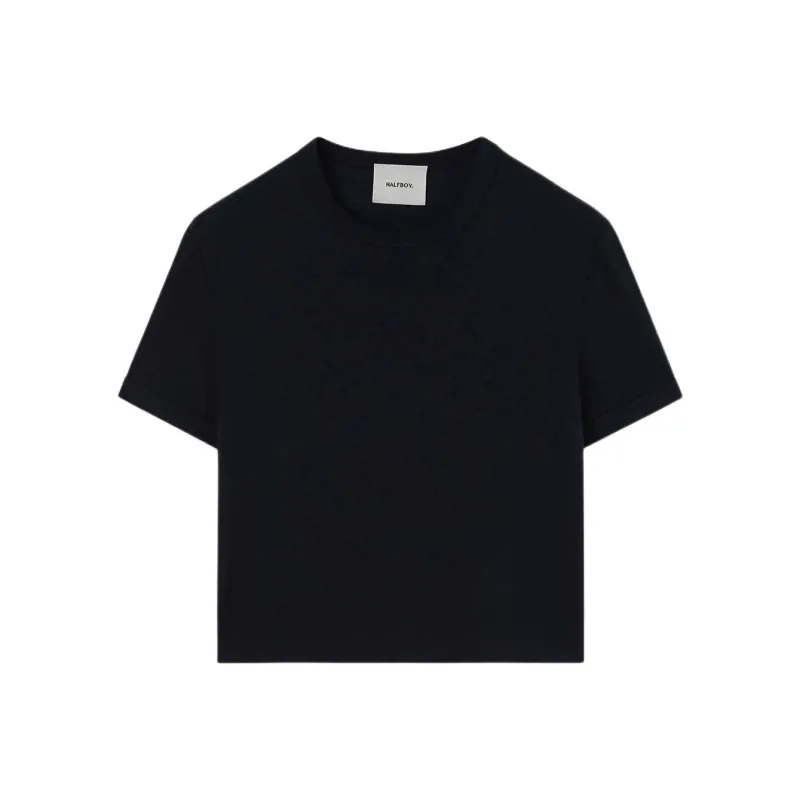 Halfboy Regular T Shirt Women's Black-0