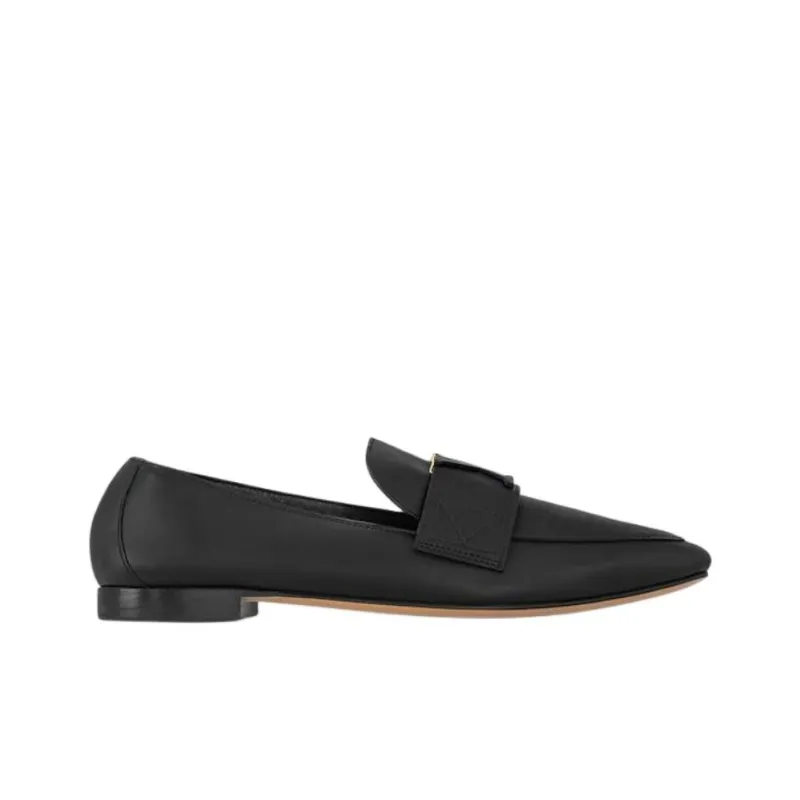 LOUIS VUITTON Capri Loafers Women's Black-1