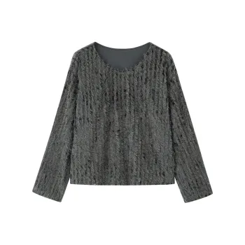 Luqingyi T-Shirts Women's Gray